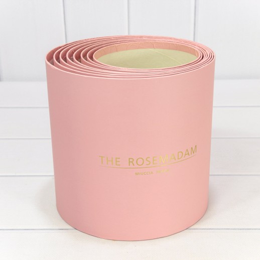 Коробки Цилиндр Набор 1/8 19,5*19 без крышки "The Rosemadam" Розовый 1/6 Арт: 720835/5