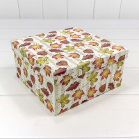 Коробки Квадратные Набор 1/3 22*22*11,5 "Осенняя мелодия" 1/36 Арт: 720543/3