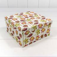 Коробки Квадратные Набор 1/3 22*22*11,5 &quot;Осенняя мелодия&quot; 1/36 Арт: 720543/3 - Коробки Квадратные Набор 1/3 22*22*11,5 "Осенняя мелодия" 1/36 Арт: 720543/3