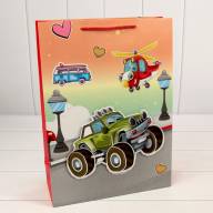 Пакет подарочный с 3D аппликацией "Детский" (микс 107) 30*41,5*12 210г 1/20 1/80 Арт: 000107A - Пакет подарочный с 3D аппликацией "Детский" (микс 107) 30*41,5*12 210г 1/20 1/80 Арт: 000107A