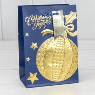 Пакет подарочный "Новый год" (микс 403) 14*20*8 210г 1/20 1/480 Арт: 300403G - Пакет подарочный "Новый год" (микс 403) 14*20*8 210г 1/20 1/480 Арт: 300403G