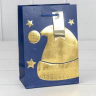 Пакет подарочный "Новый год" (микс 403) 14*20*8 210г 1/20 1/480 Арт: 300403G - Пакет подарочный "Новый год" (микс 403) 14*20*8 210г 1/20 1/480 Арт: 300403G