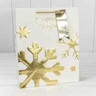 Пакет подарочный "Новый год" (микс 403) 26*32*13 210г 1/20 1/240 Арт: 300403C - Пакет подарочный "Новый год" (микс 403) 26*32*13 210г 1/20 1/240 Арт: 300403C