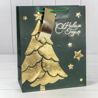 Пакет подарочный "Новый год" (микс 403) 26*32*13 210г 1/20 1/240 Арт: 300403C - Пакет подарочный "Новый год" (микс 403) 26*32*13 210г 1/20 1/240 Арт: 300403C