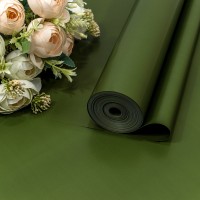 Плёнка 0,59*34м 900г "Корейская" 65мкм Тёмно-оливковый 1/6 1/12 Арт: 90038/371