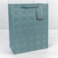 Пакет подарочный с тиснением "Квадратики" (микс) 26*32*13 210г 1/20 1/240 Арт: 000881C - Пакет подарочный с тиснением "Квадратики" (микс) 26*32*13 210г 1/20 1/240 Арт: 000881C